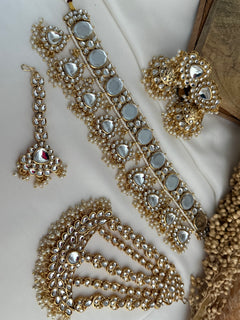 Pearl Uncut Kundan Choker Set