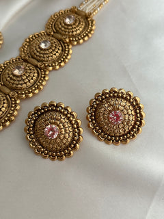 Pearl Gold Choker Set