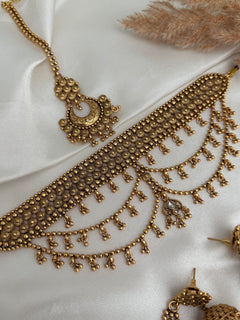 Kaira gold Choker Set