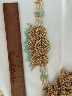 Gold  choker Set
