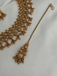 Riya gold Necklace Set