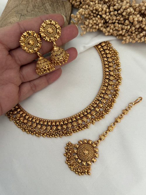 Gold imitation Necklace Set