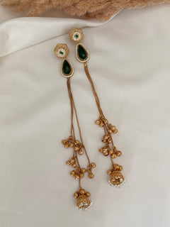 Kashmiri statement earrings