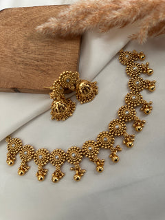 Gold Imitation Necklace Set
