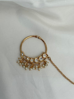 Bridal Kundan Nose Ring