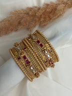 Gold Imitation bangle stack