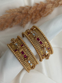 Gold Imitation bangle stack