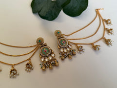 Heritage earrings x Saharas