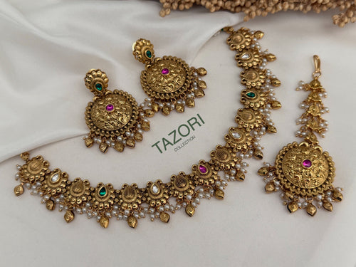 Gold imitation Necklace Set