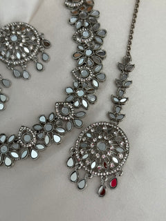Mirror necklace Set