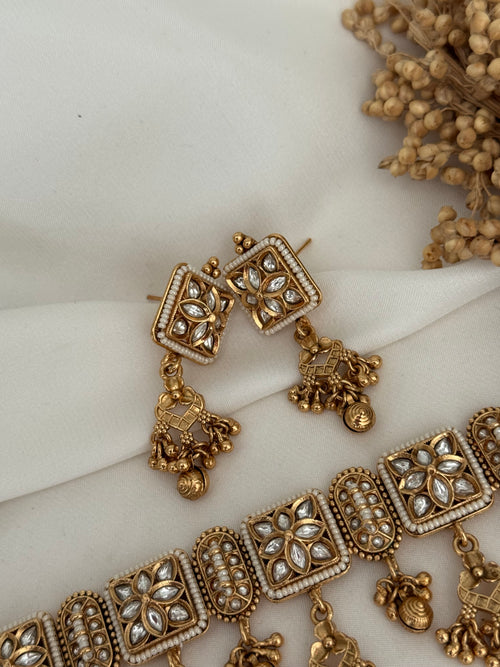 Pearl x Gold Choker Set