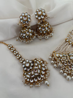 Pearl passa x jhumki Set