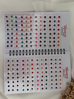 Plain mini bindi book