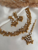 Aarya Gold imitation necklace Set