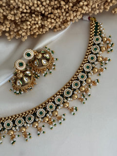 Gold Imitation Choker Set