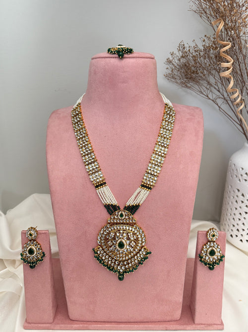 Kundan long necklace /Rani Haar