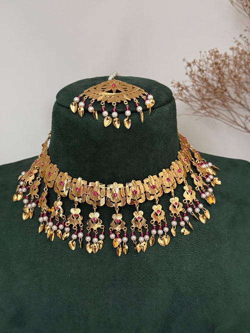 Traditonal Patra necklace set