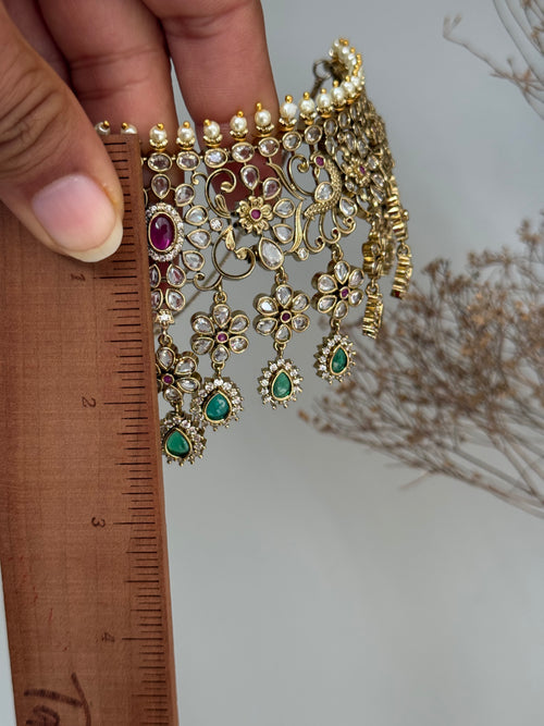 Polki necklace set