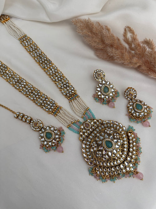 Kundan long necklace /Rani Haar