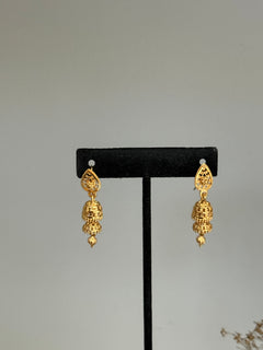 Gold imitation jhumki