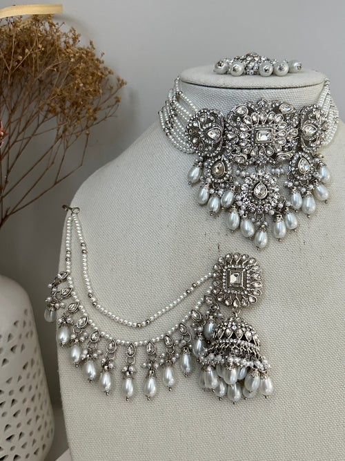 Pearl Choker Set