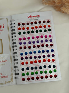 Ombré double shade bindi hook