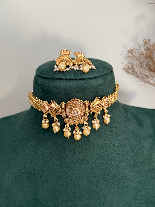Saya choker Set x jhumki