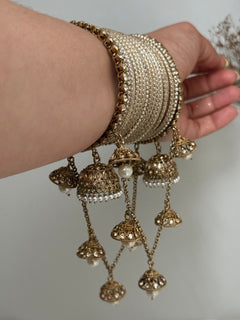 Jhumki Bangles Set