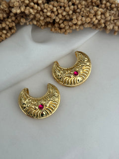 Moon hair pins