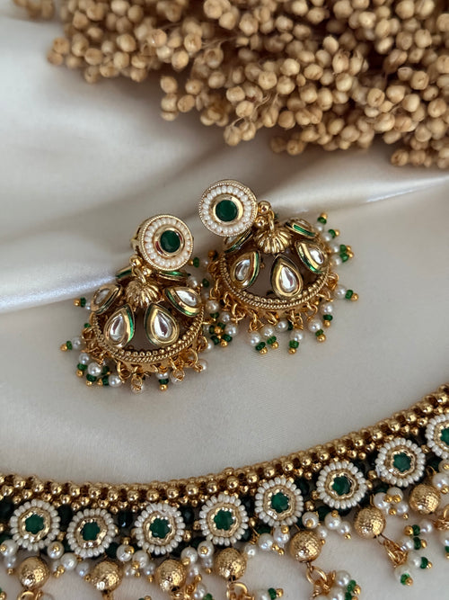 Gold Imitation Choker Set