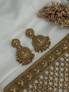 Sofia Gold Choker Set
