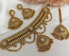 Gold x Kundan Choker Set