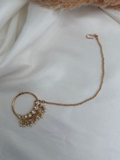 Bridal Kundan Nose Ring
