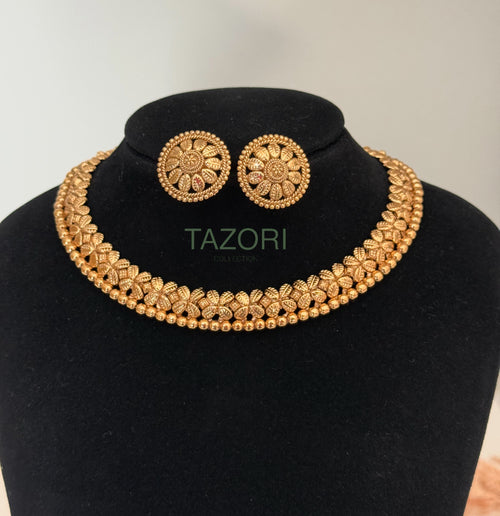 Tabbu Gold Necklace Set