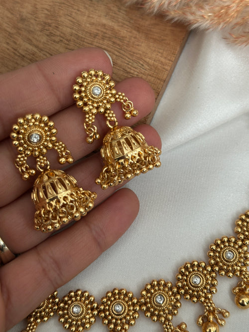 Gold Imitation Necklace Set