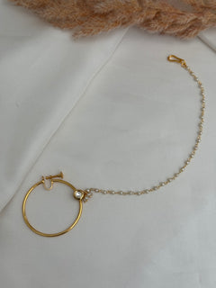 Bridal kundan Nose ring
