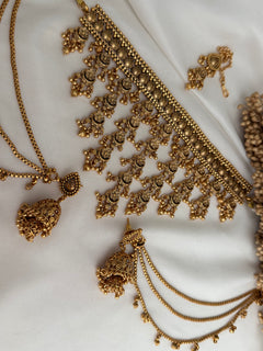 Rehmat gold Choker Set