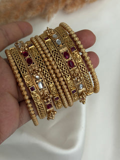 Gold Imitation bangle stack