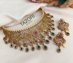 Tanvi Polki necklace set