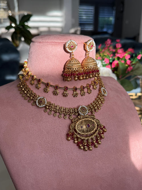 Heritage double necklace Set