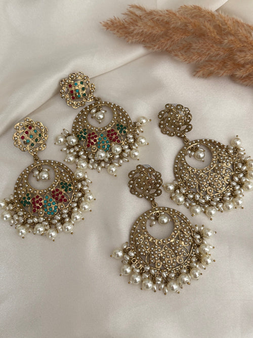 Jadau earrings Set