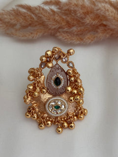 Kashmiri ghoongro Adjustable Ring