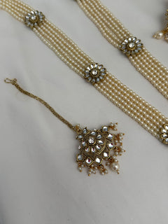 Pearl Kundan Rani Haar