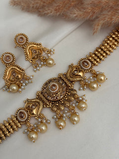 Saya choker Set x jhumki