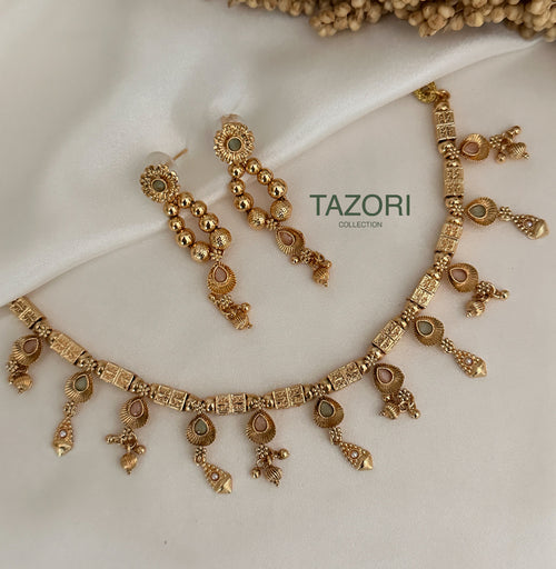 Necklace Set|Color:Gold