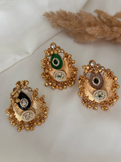 Kashmiri ghoongro Adjustable Ring