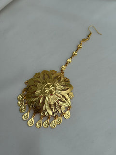Piple Pati Jhumka Tikka Set