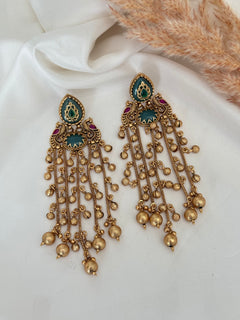 Heritage Kundan Earrings