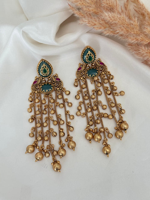Heritage Kundan Earrings