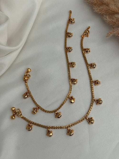 Gold Anklets